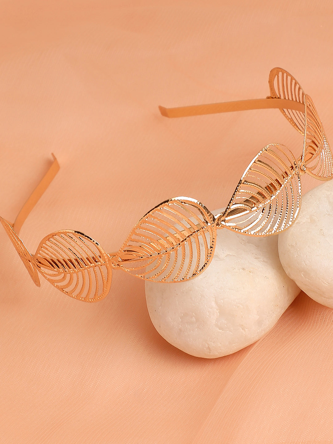 Haute Sauce Gold Plated Designer Hairband