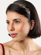 Haute Sauce Gold Plated Designer Hairband