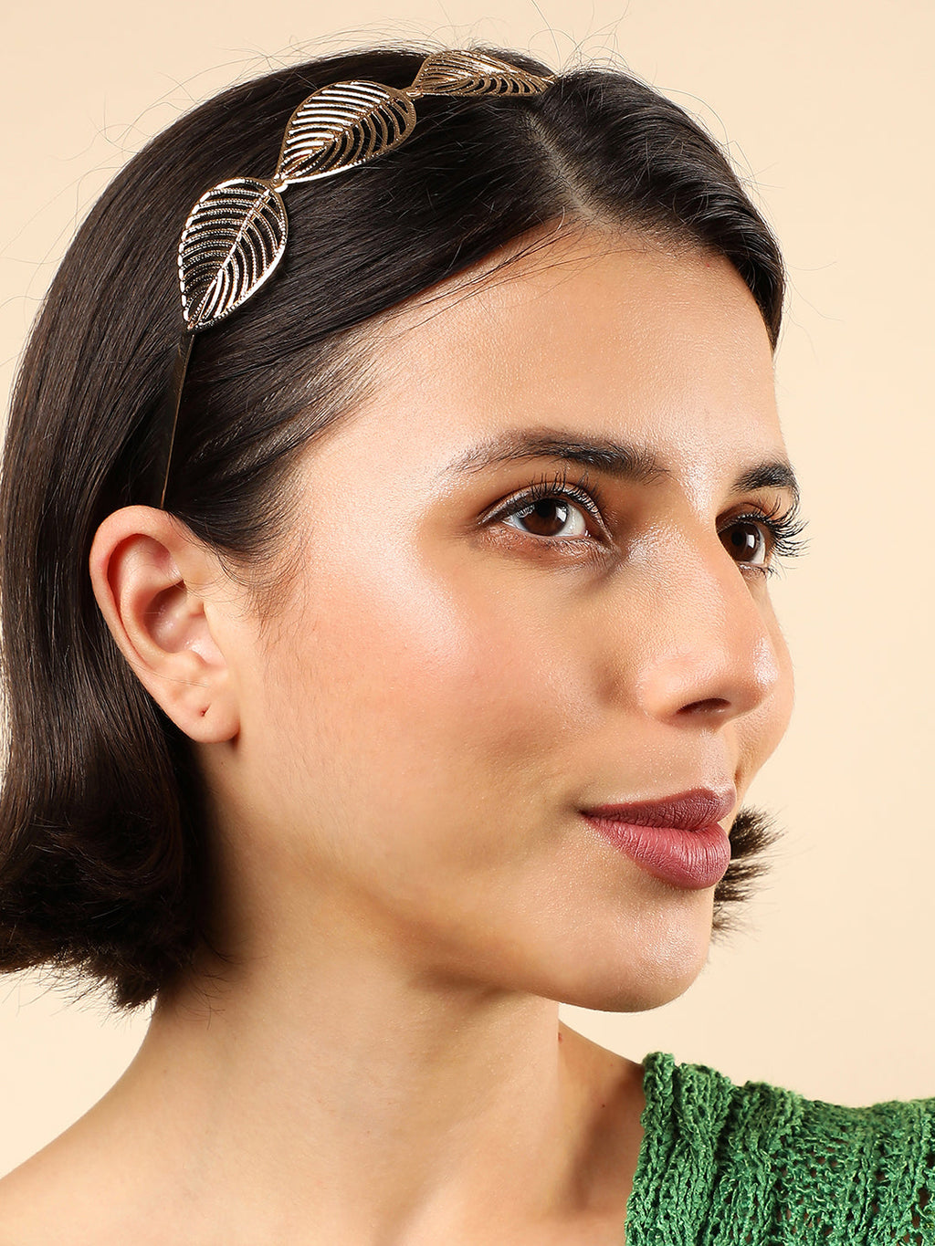 Haute Sauce Gold Plated Designer Hairband