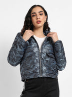 Camouflage Jacket With Flap Pockets