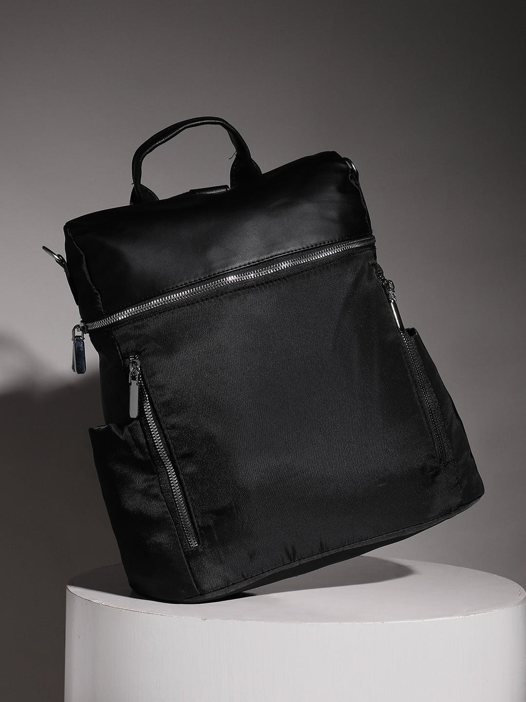All Around Zip Backpack - Black