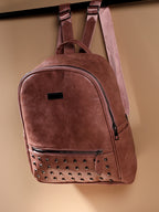 Studded Backpack - Nude Pink