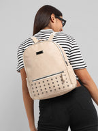 Studded Backpack - Peach