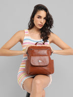 The Nomad Mini Backpack - Brown