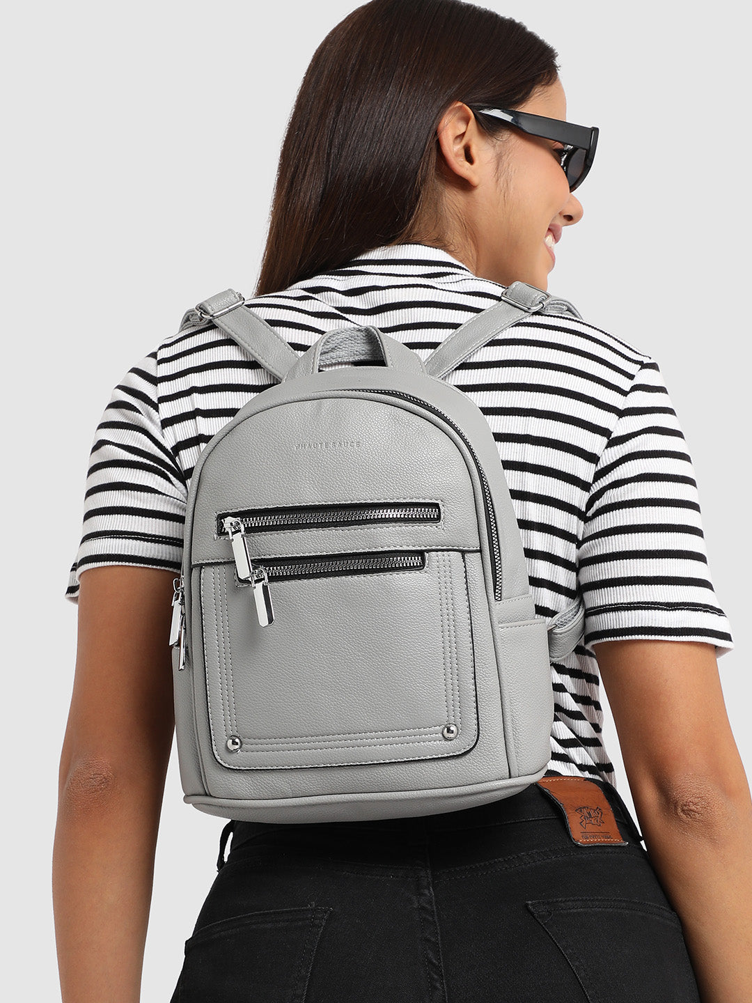 The Utility Mini Backpack - Grey