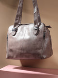 Everyday Side-Zip Handbag - Greige