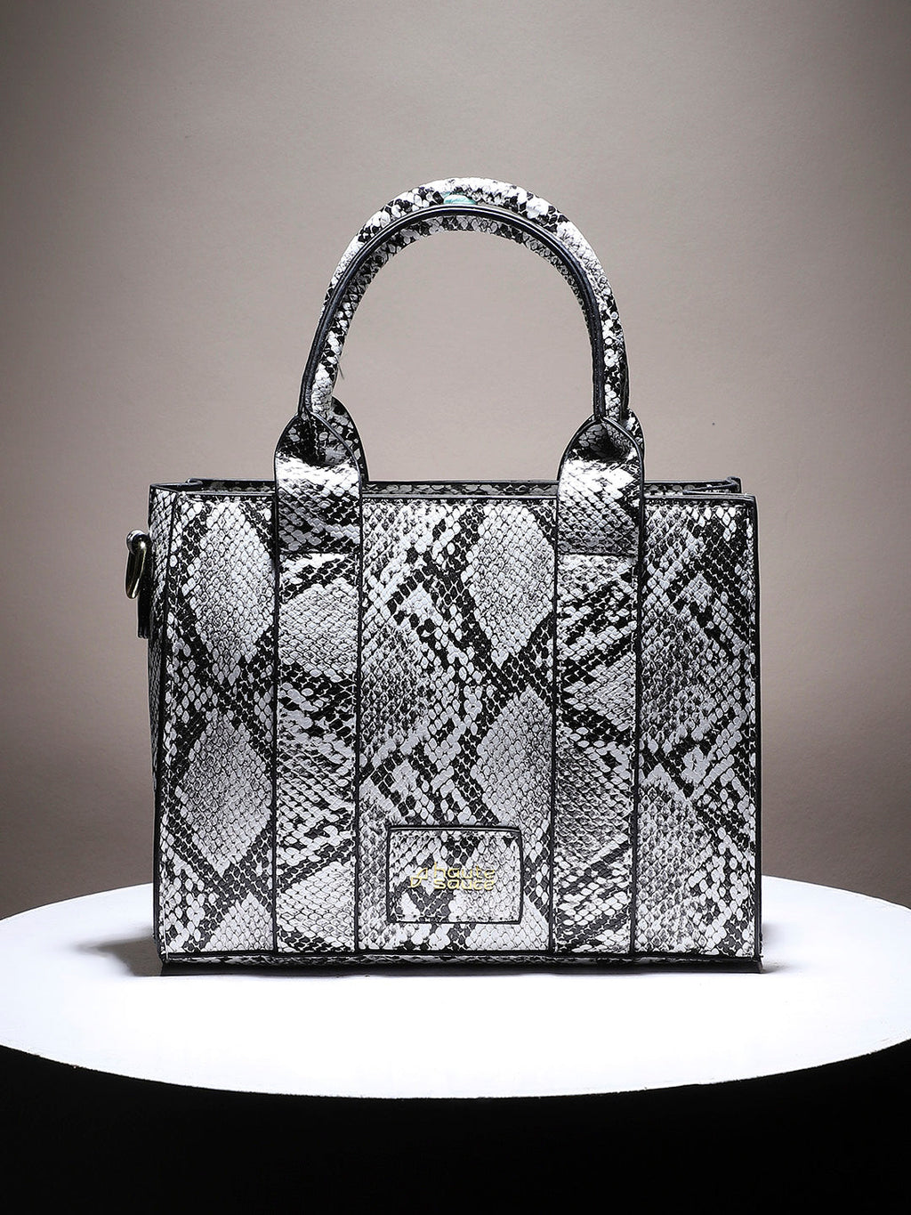 Scale Mini Handbag - Grey