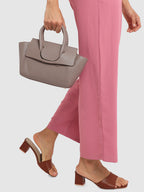 Haute Sauce Over The Flap Mini Handbag - Greige