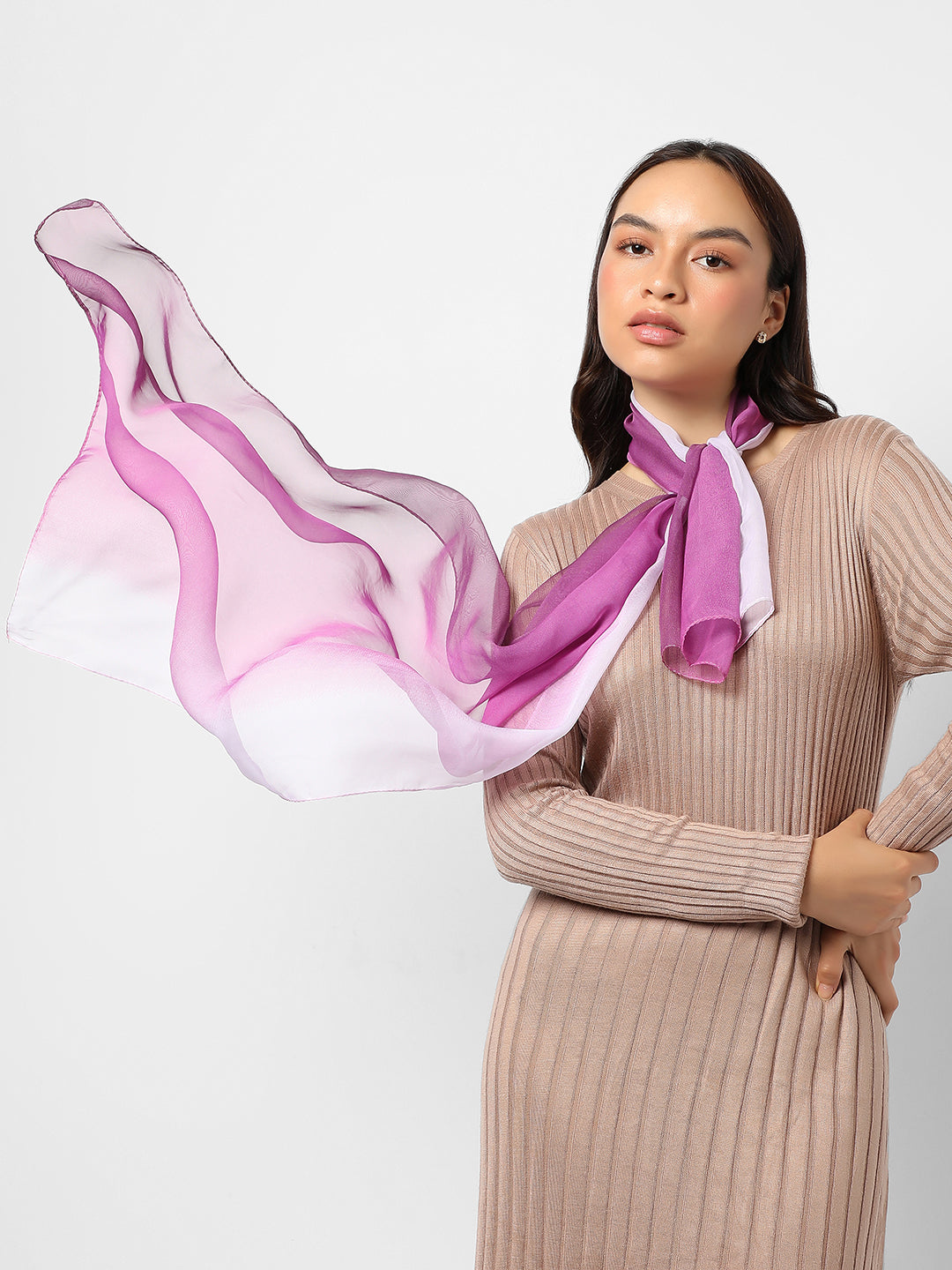 Printed Multicolor Scarf