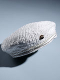 Studded Alphabet Baseball Cap - Black