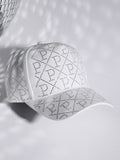 Studded Alphabet Baseball Cap - White