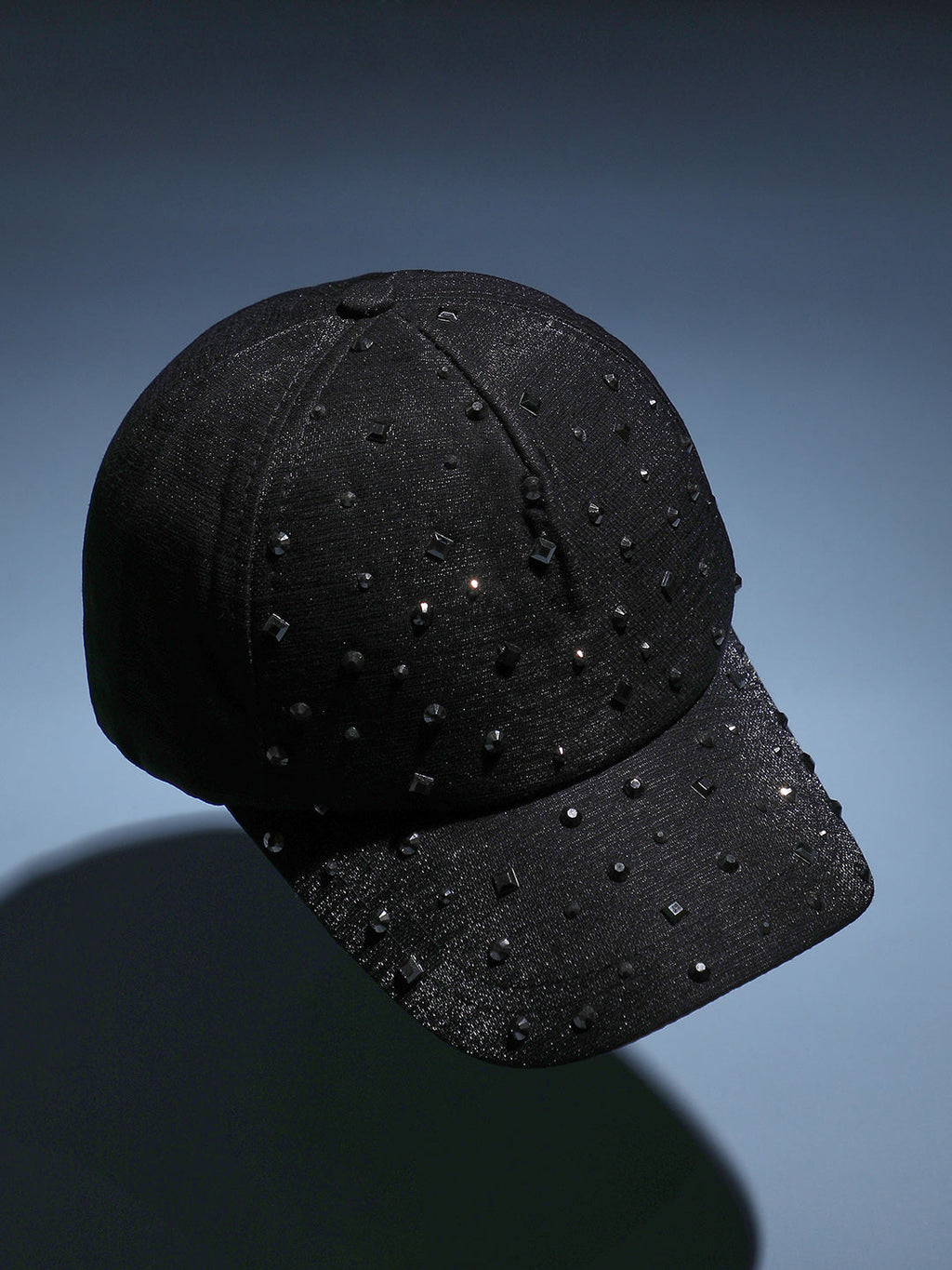 Haute Sauce Maxi Studded Baseball Cap - Black