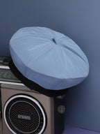 Pin Tipped Bakerboy Hat - Icy Blue