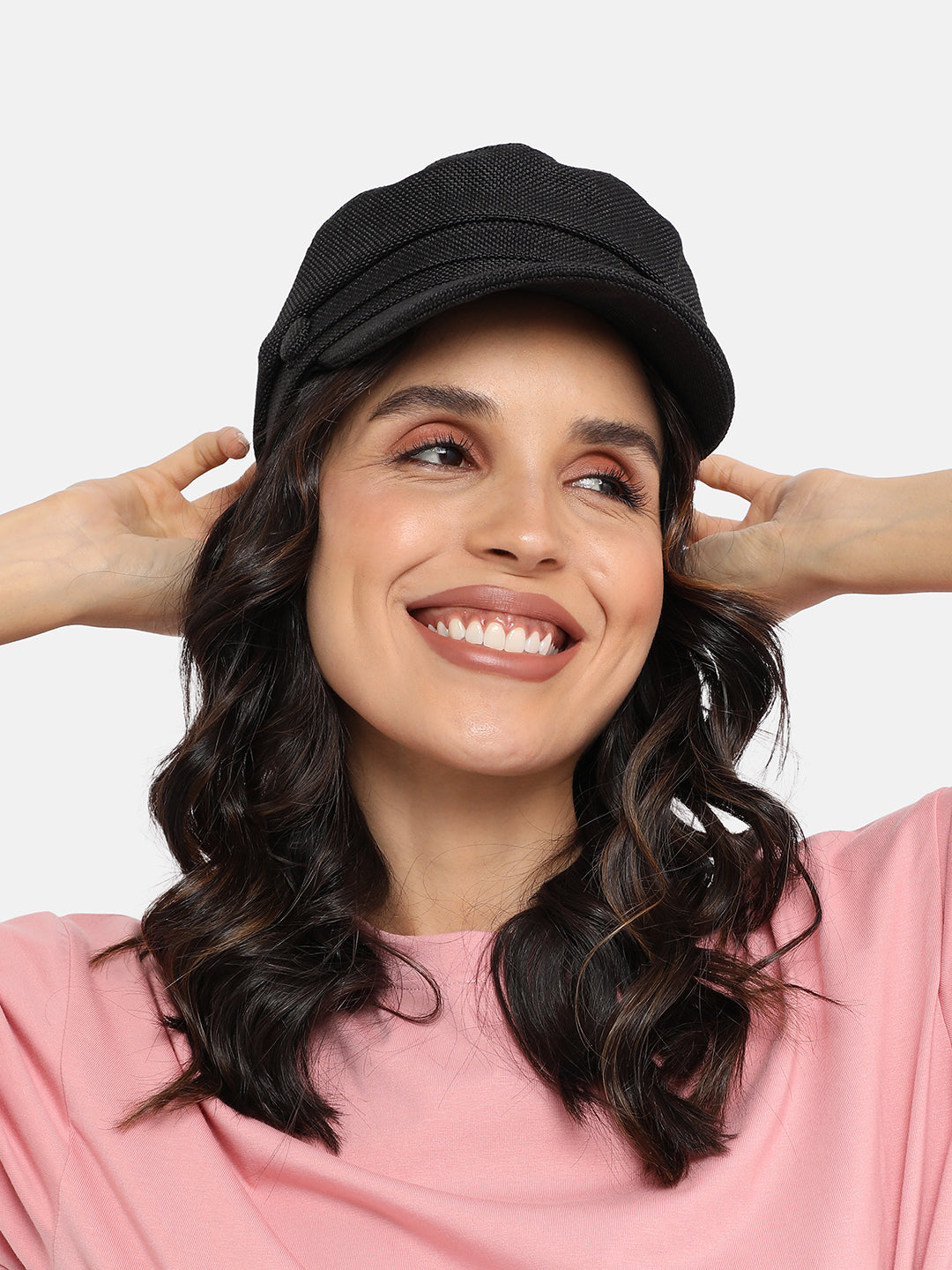 Haute Sauce Canvas Breton Cap - Black