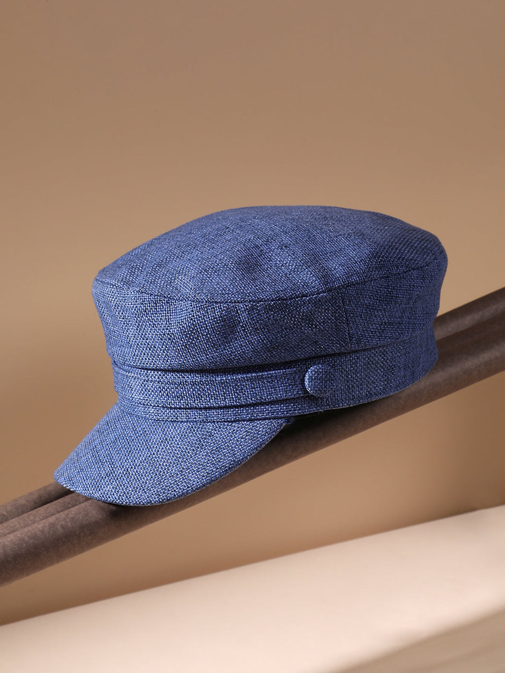 Haute Sauce Canvas Breton Cap - Cornflower Blue