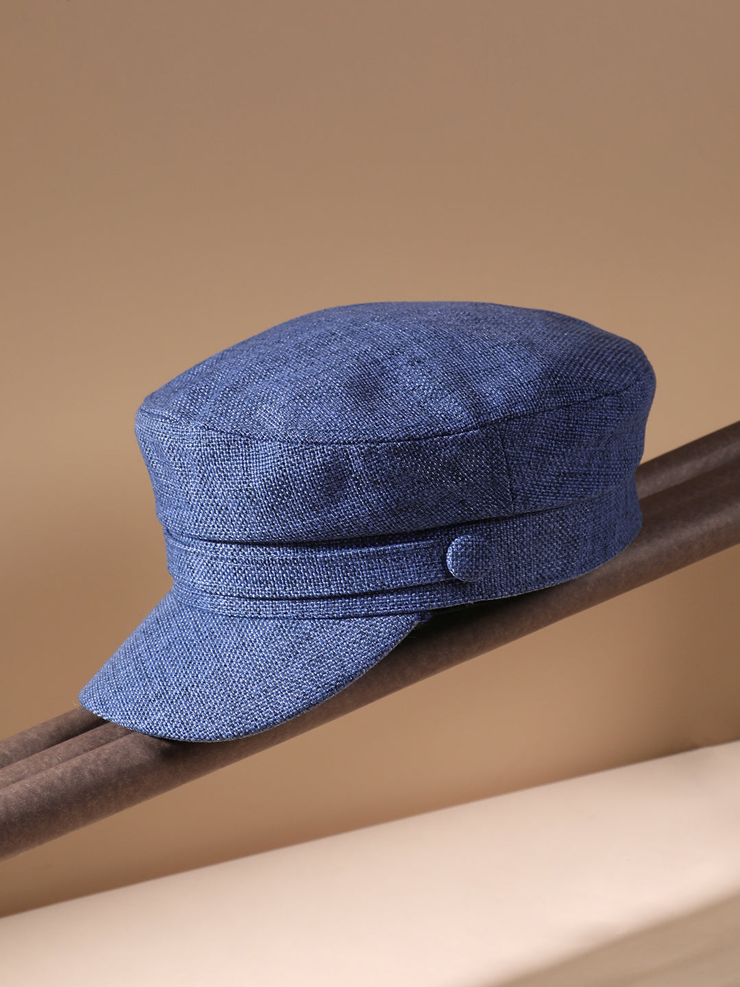 Haute Sauce Canvas Breton Cap - Cornflower Blue