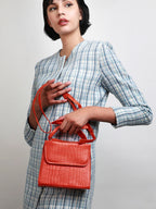 Solid Scale Sling Bag
