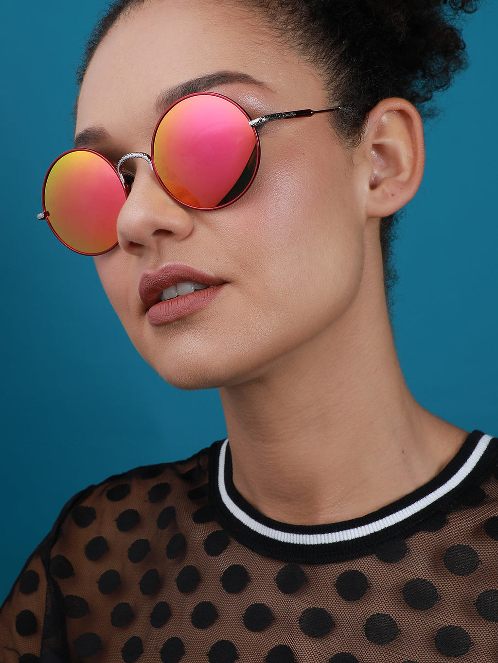 Full Rim Round Sunglass