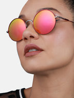 Full Rim Round Sunglass