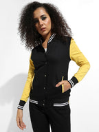 Colourblock Sweatshirt With Ribbed Hem