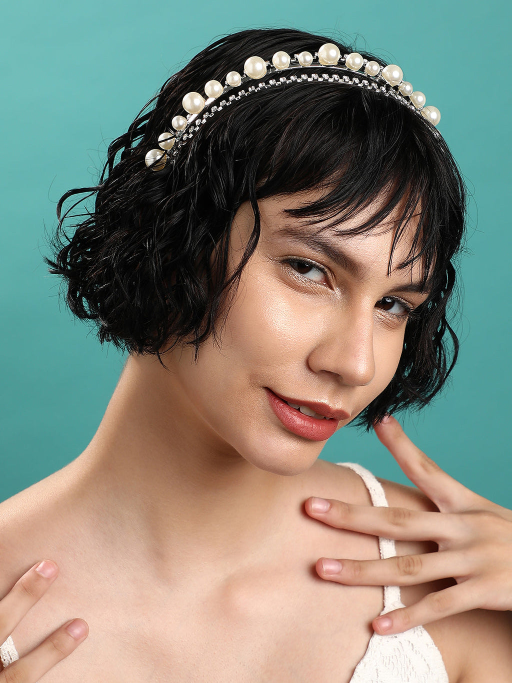 Haute Sauce Silver-Plated Hairband