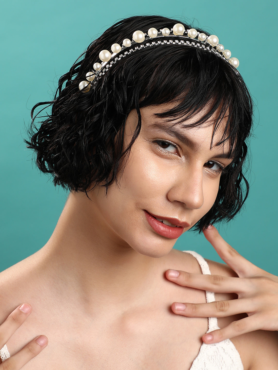 Haute Sauce Silver-Plated Hairband