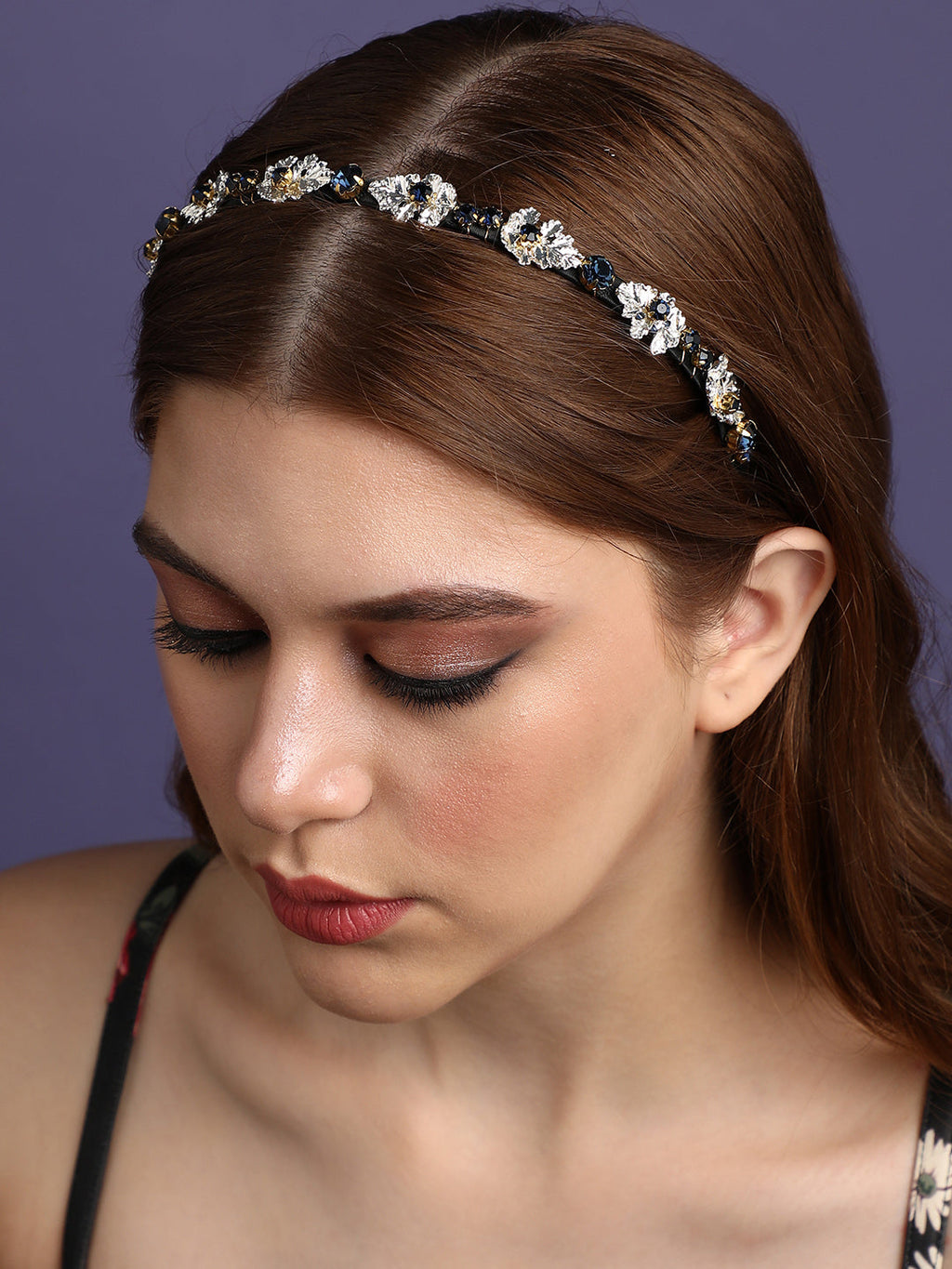Haute Sauce Sparkling Splendor: Adorning Hair With An Embellished Hairband