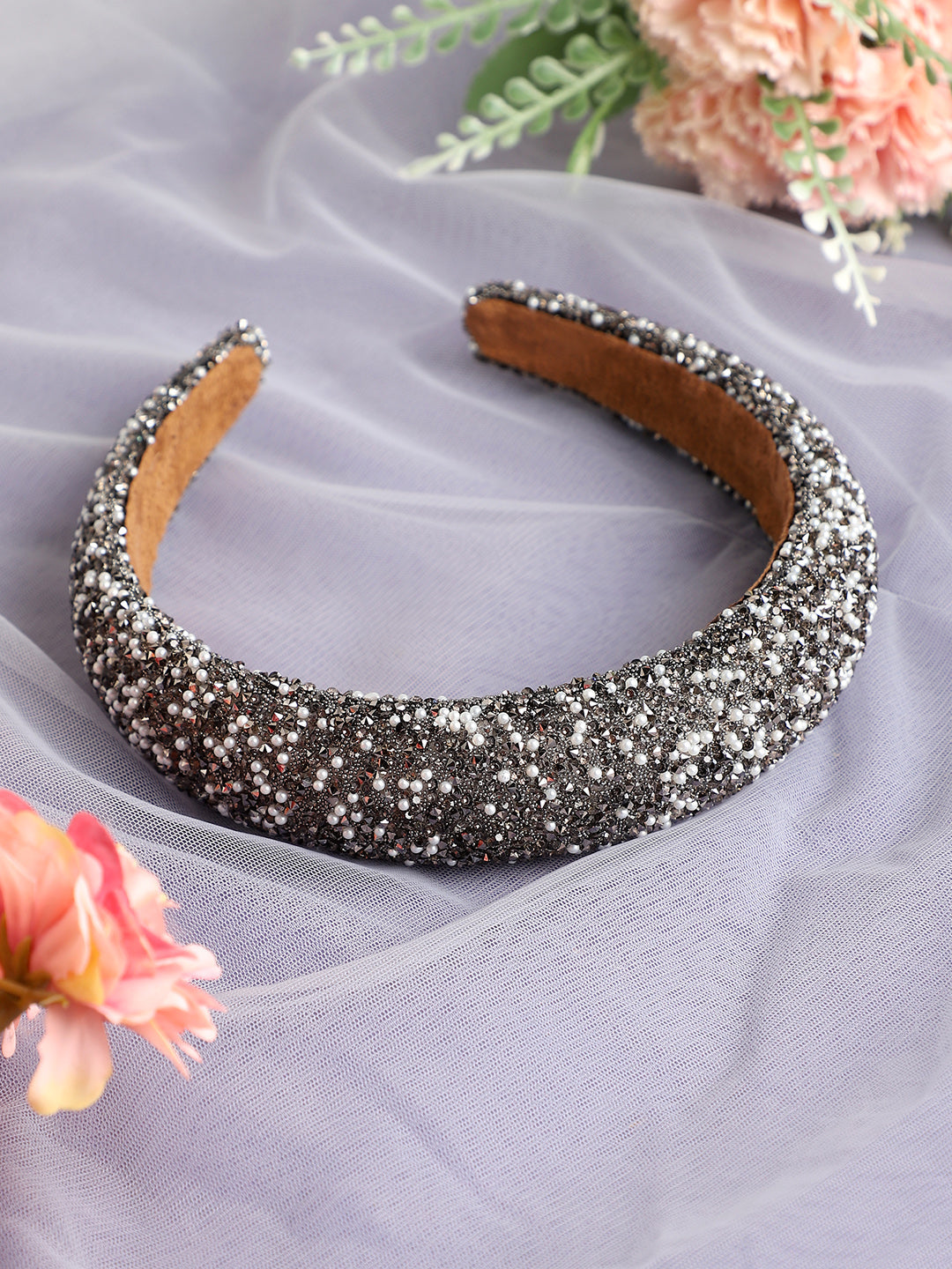 Haute Sauce Silver Color Hairband