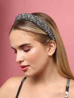 Haute Sauce Silver Color Hairband