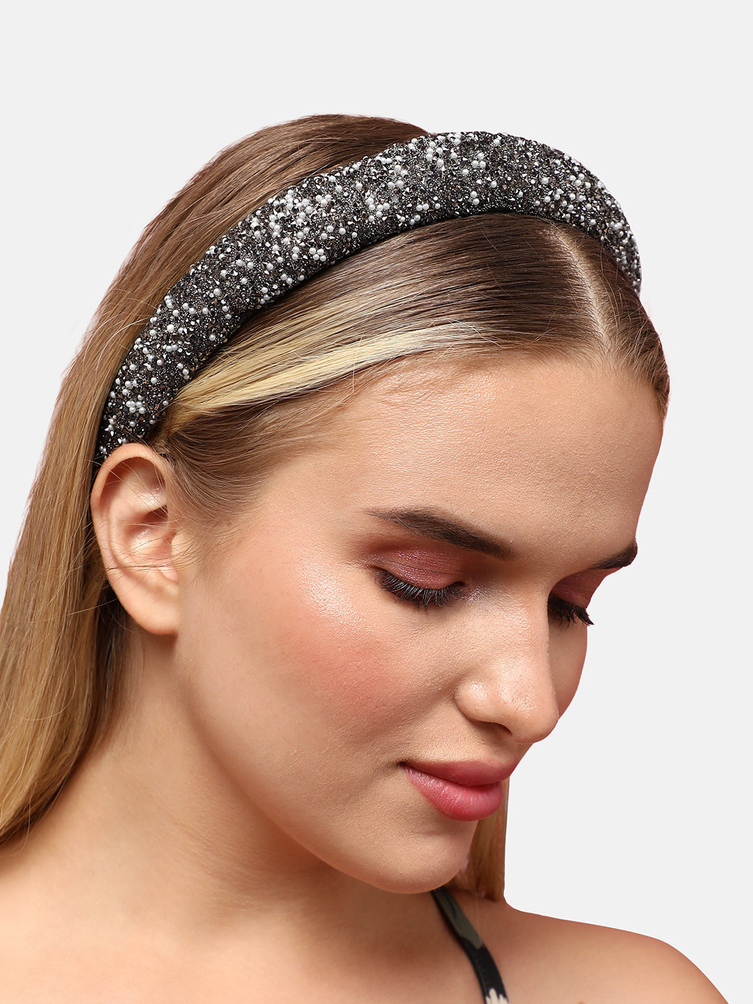 Haute Sauce Silver Color Hairband