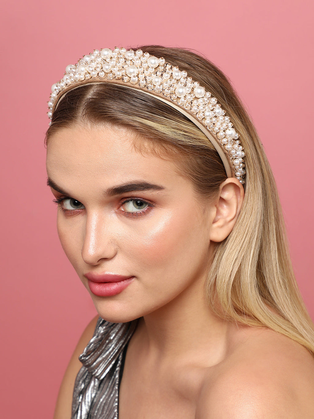 Haute Sauce Beige Color Hairband