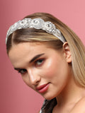 Haute Sauce Silver Color Hairband