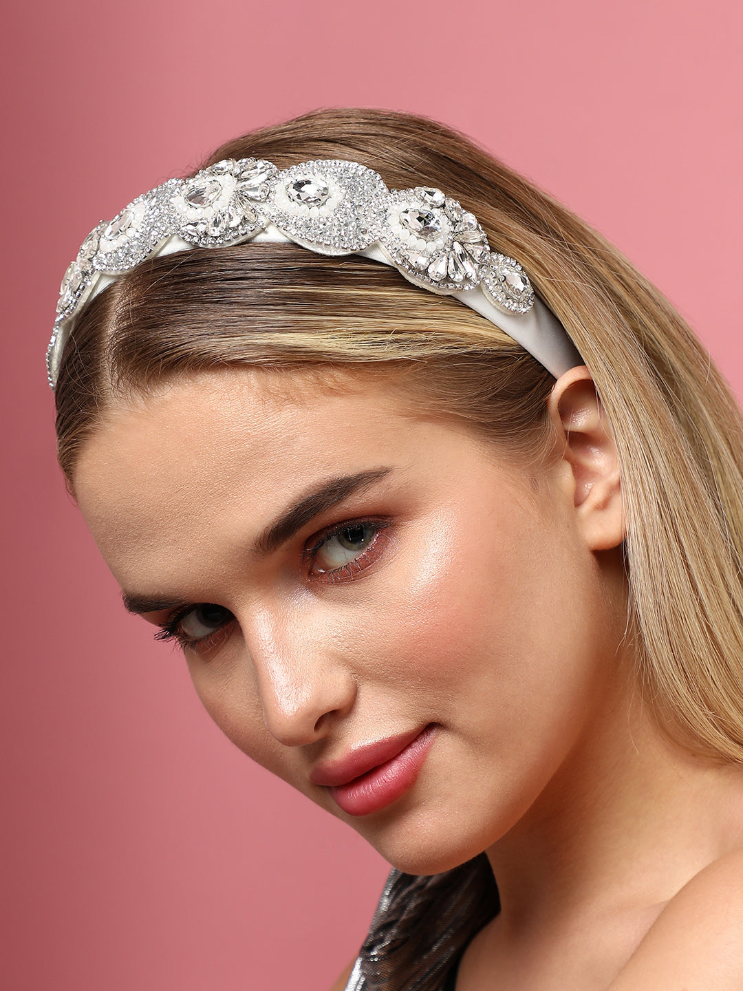 Haute Sauce Silver Color Hairband