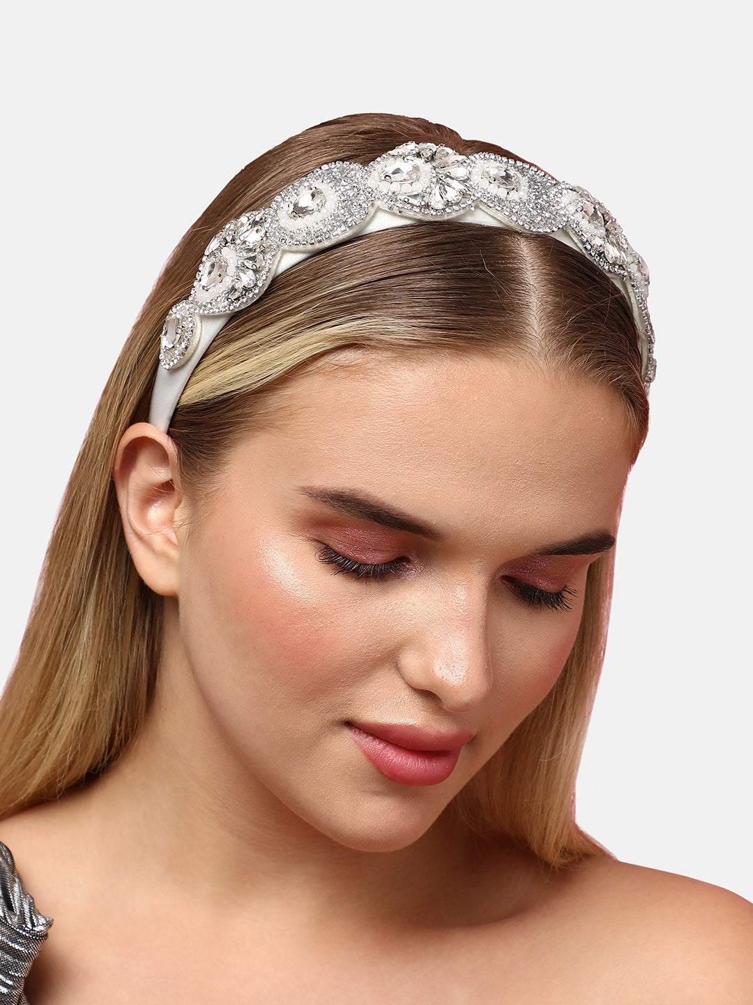 Haute Sauce Silver Color Hairband