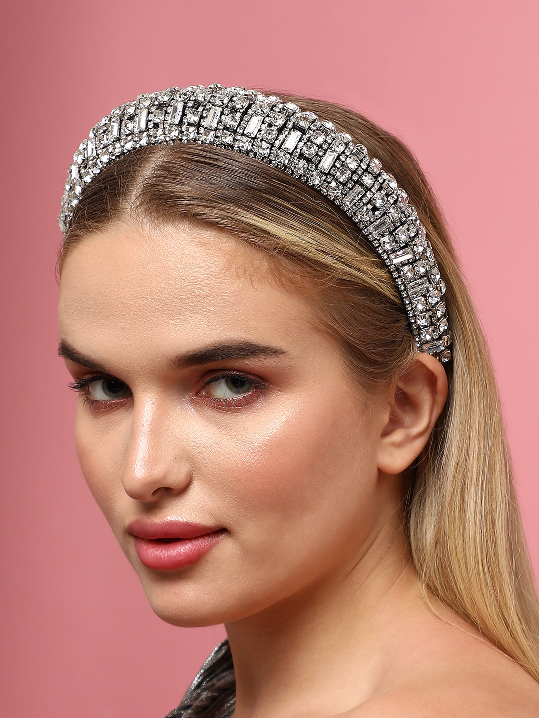 Haute Sauce Silver Color Hairband