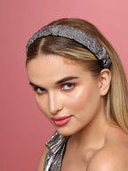 Haute Sauce Silver Color Hairband