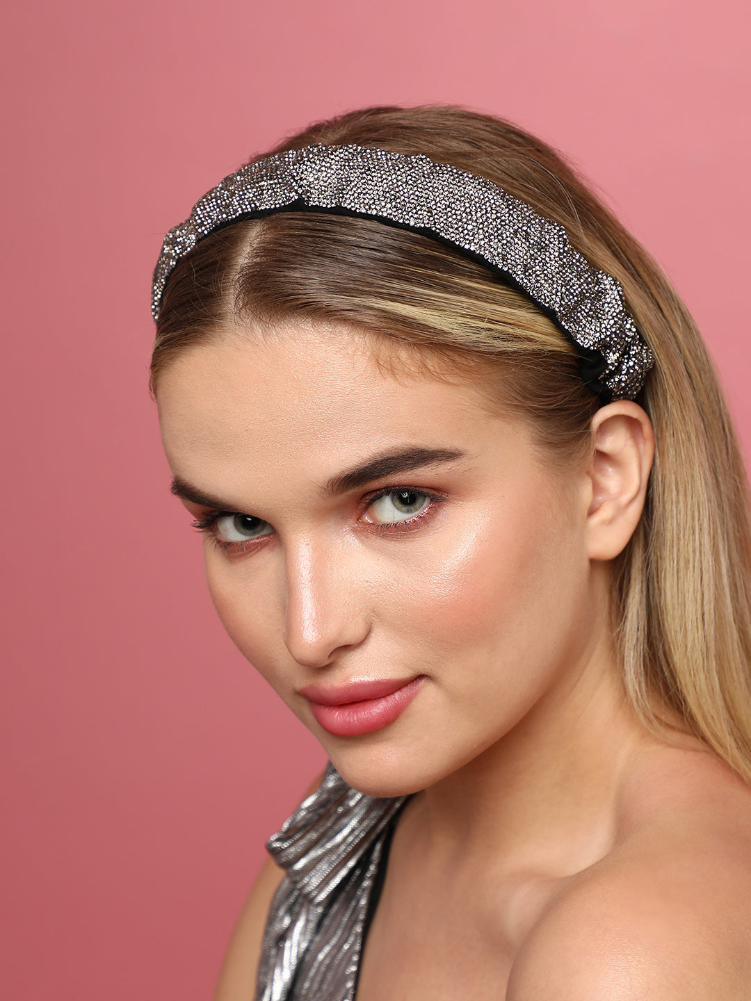Haute Sauce Silver Color Hairband