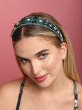 Green Color Hairband