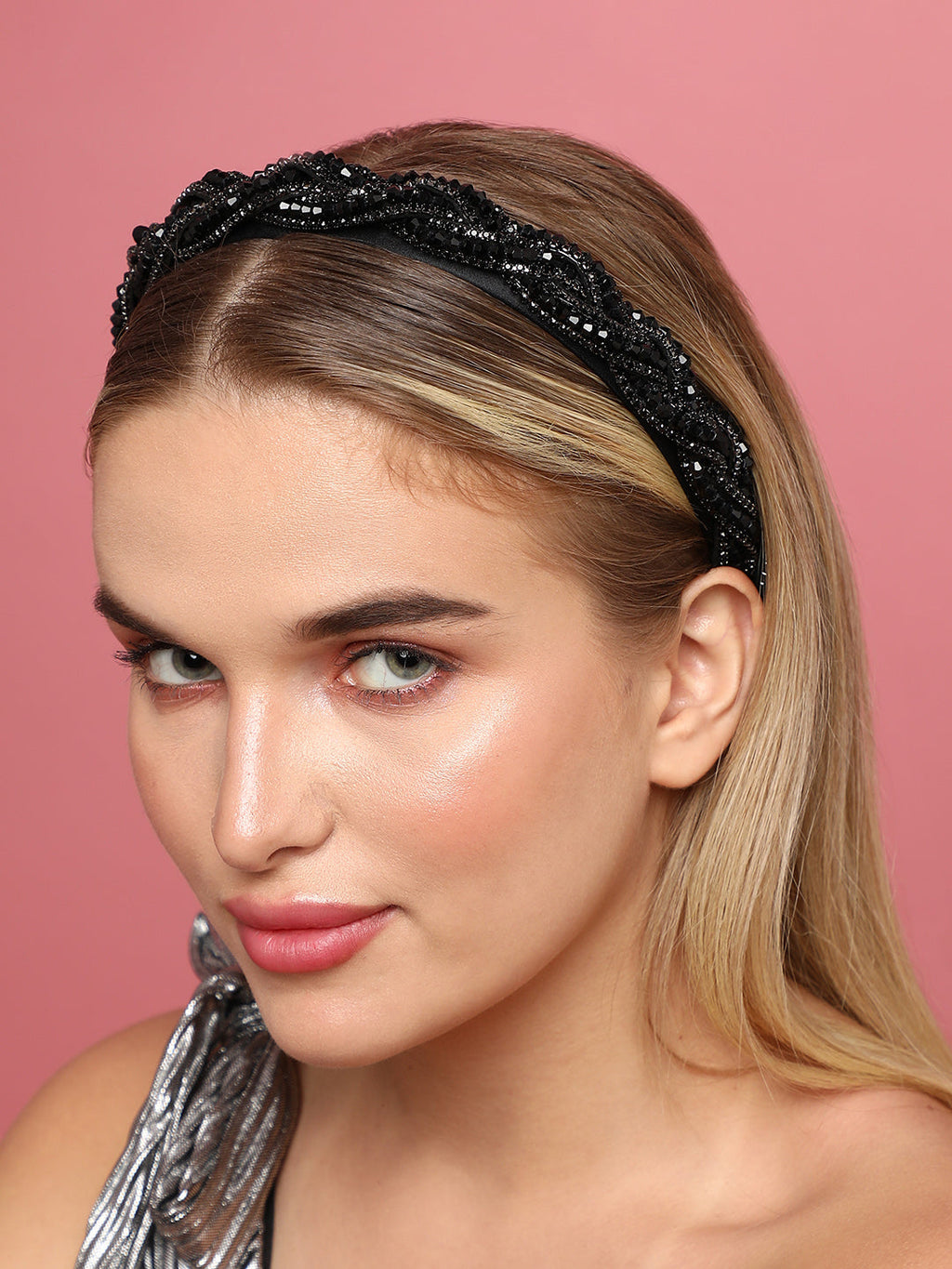 Haute Sauce Black Color Hairband
