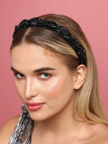 Haute Sauce Black Color Hairband