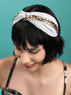 Haute Sauce Gold-Plated Hairband