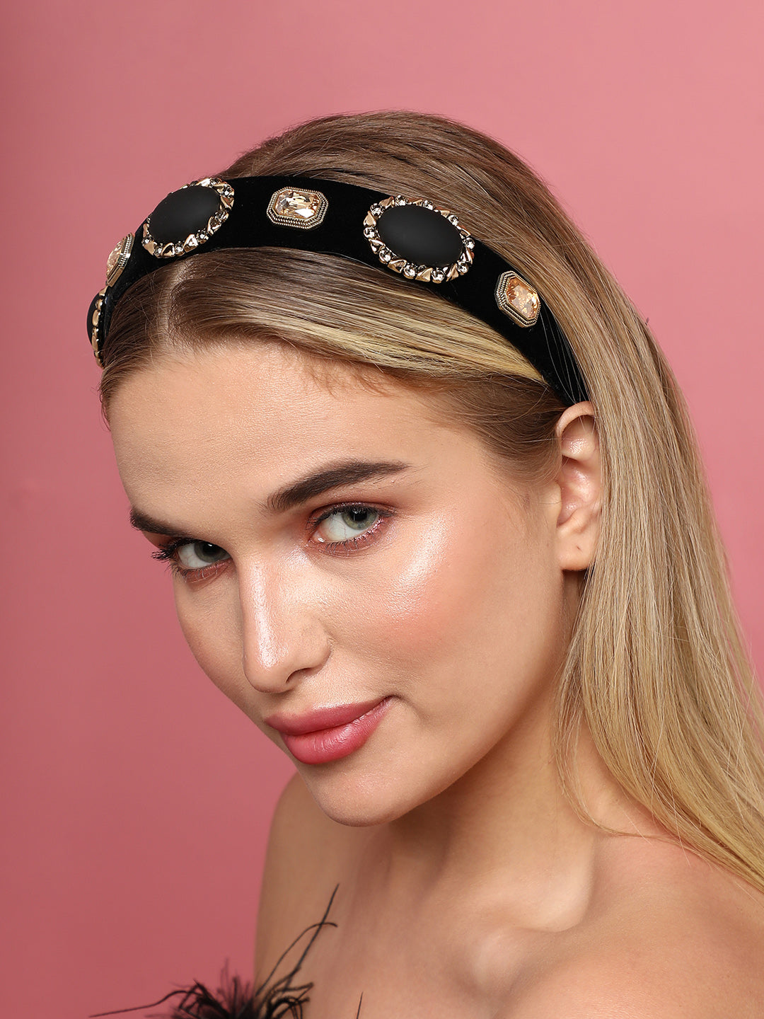 Haute Sauce Black Color Hairband