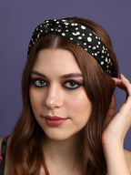 Haute Sauce Glittering Accessory: The Embellished Hairband Of Glamour