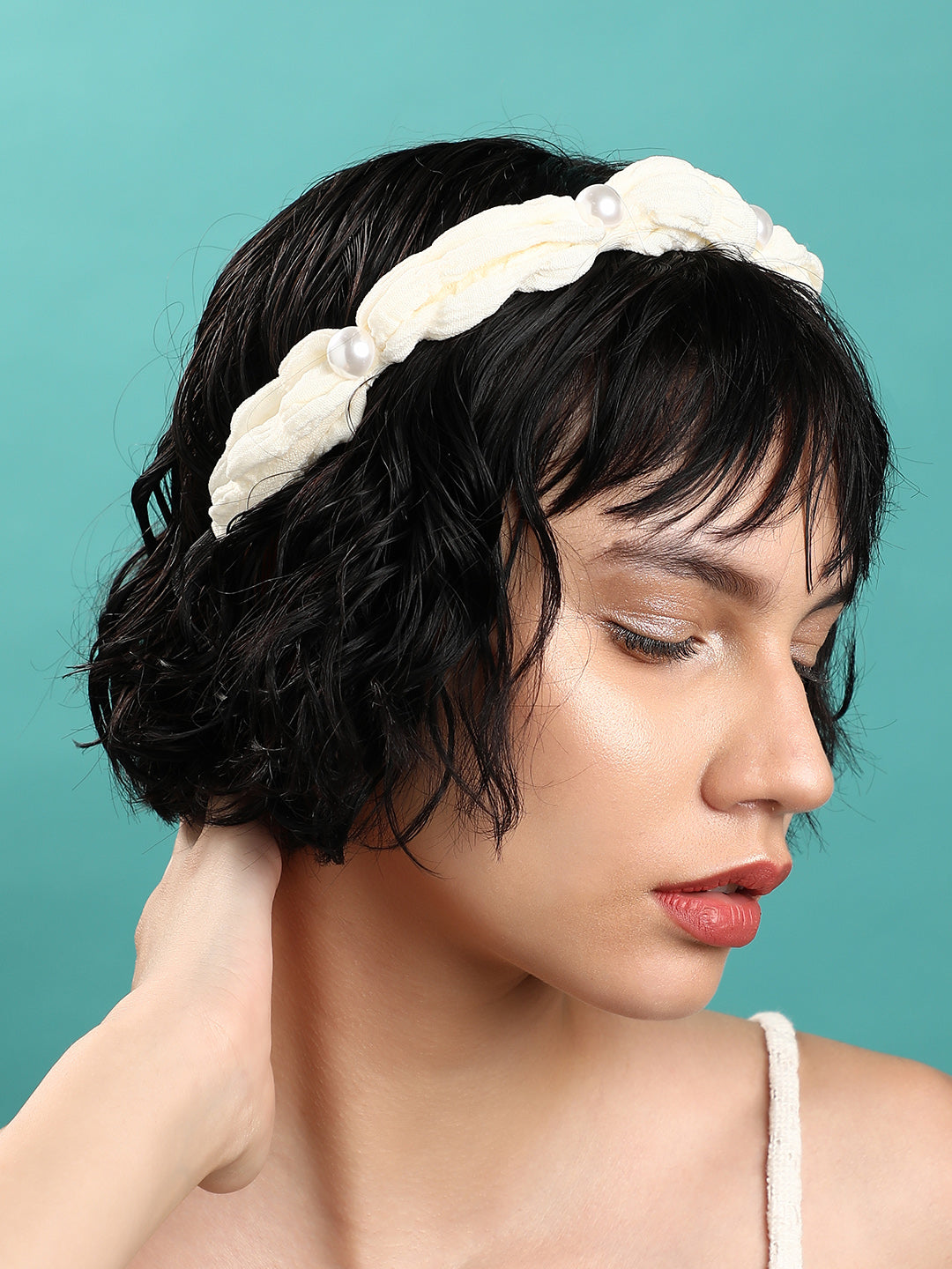 Haute Sauce Cream Color Hairband