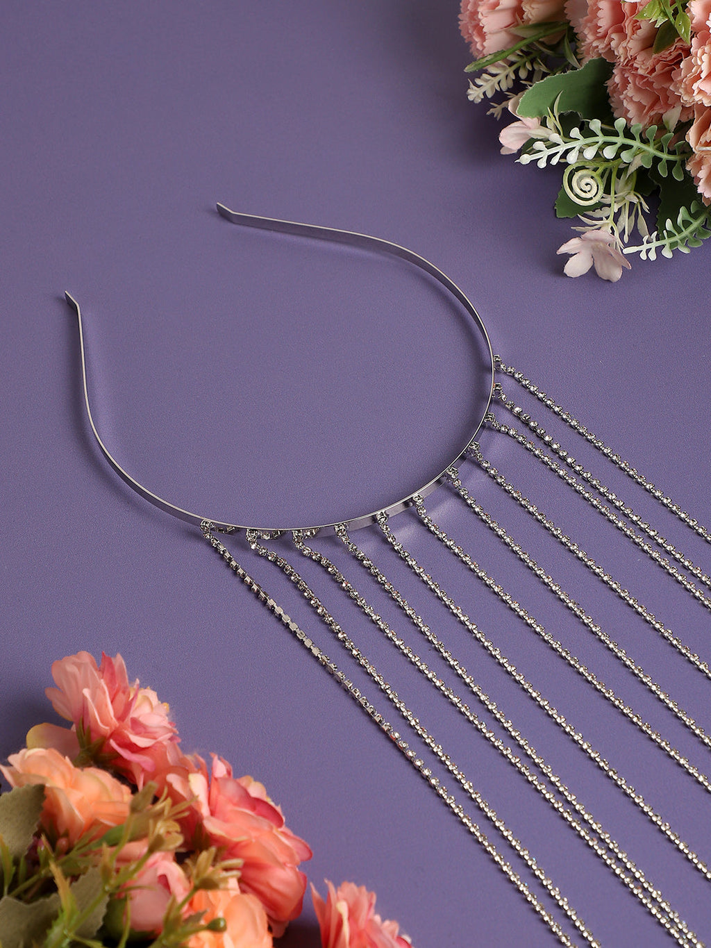 Haute Sauce Regal Sparkle: Embracing Royalty With An Embellished Hairband