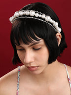 Haute Sauce Glistening Charm: Accentuating Style With An Embellished Hairband