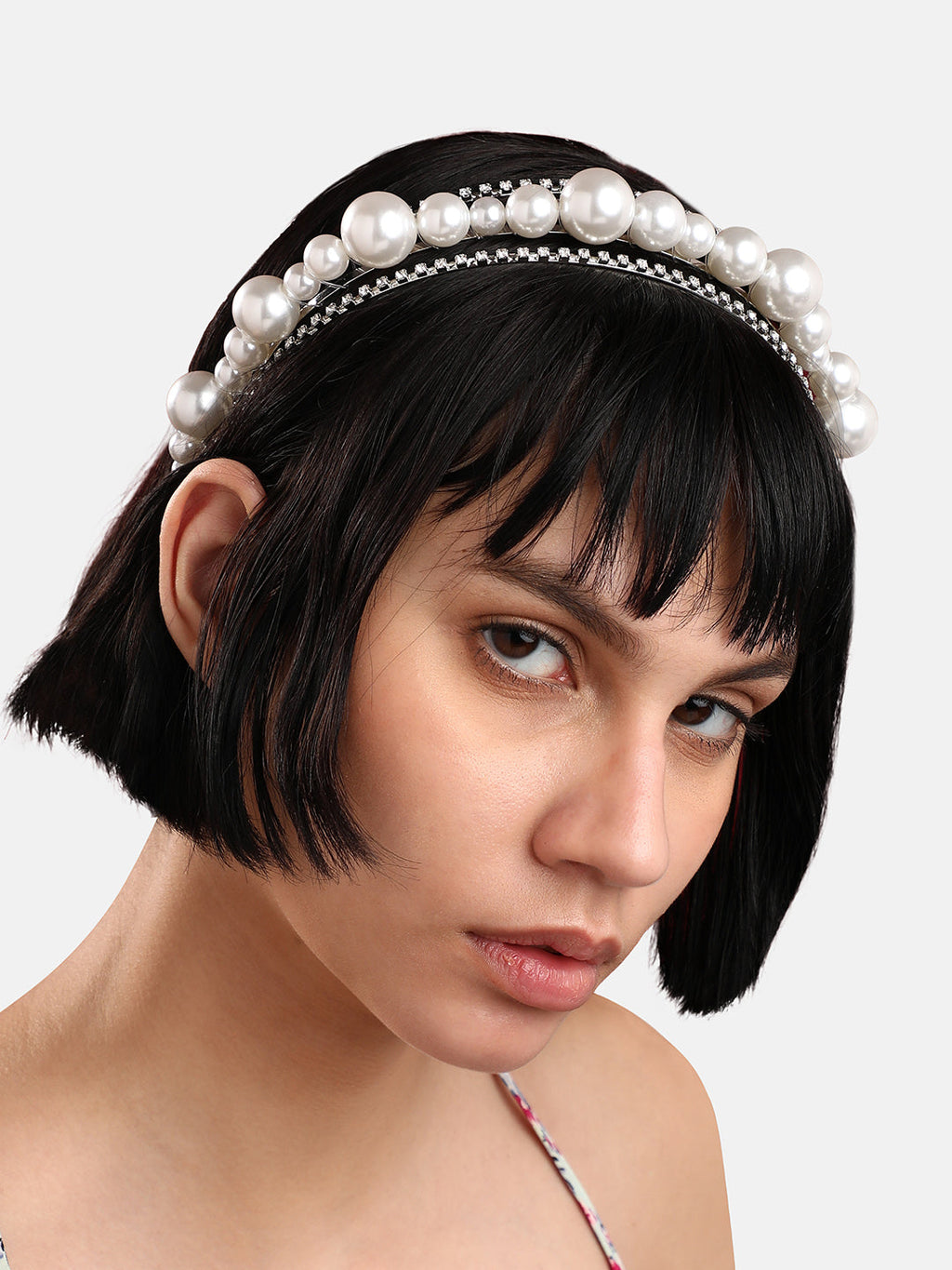 Haute Sauce Glistening Charm: Accentuating Style With An Embellished Hairband
