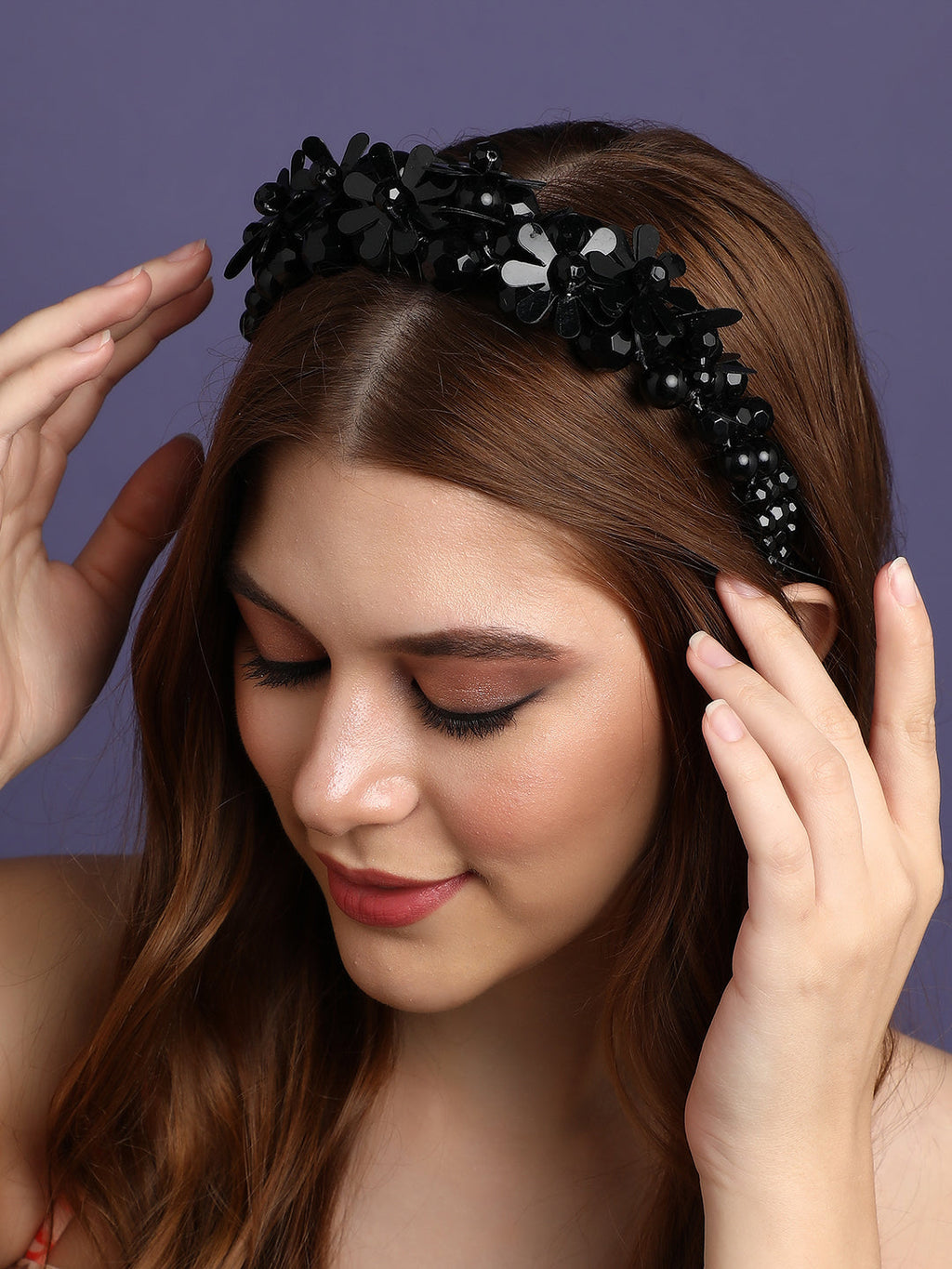 Haute Sauce Bejeweled Tiara Bands