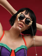 Haute Sauce Bedazzled Sunglasses