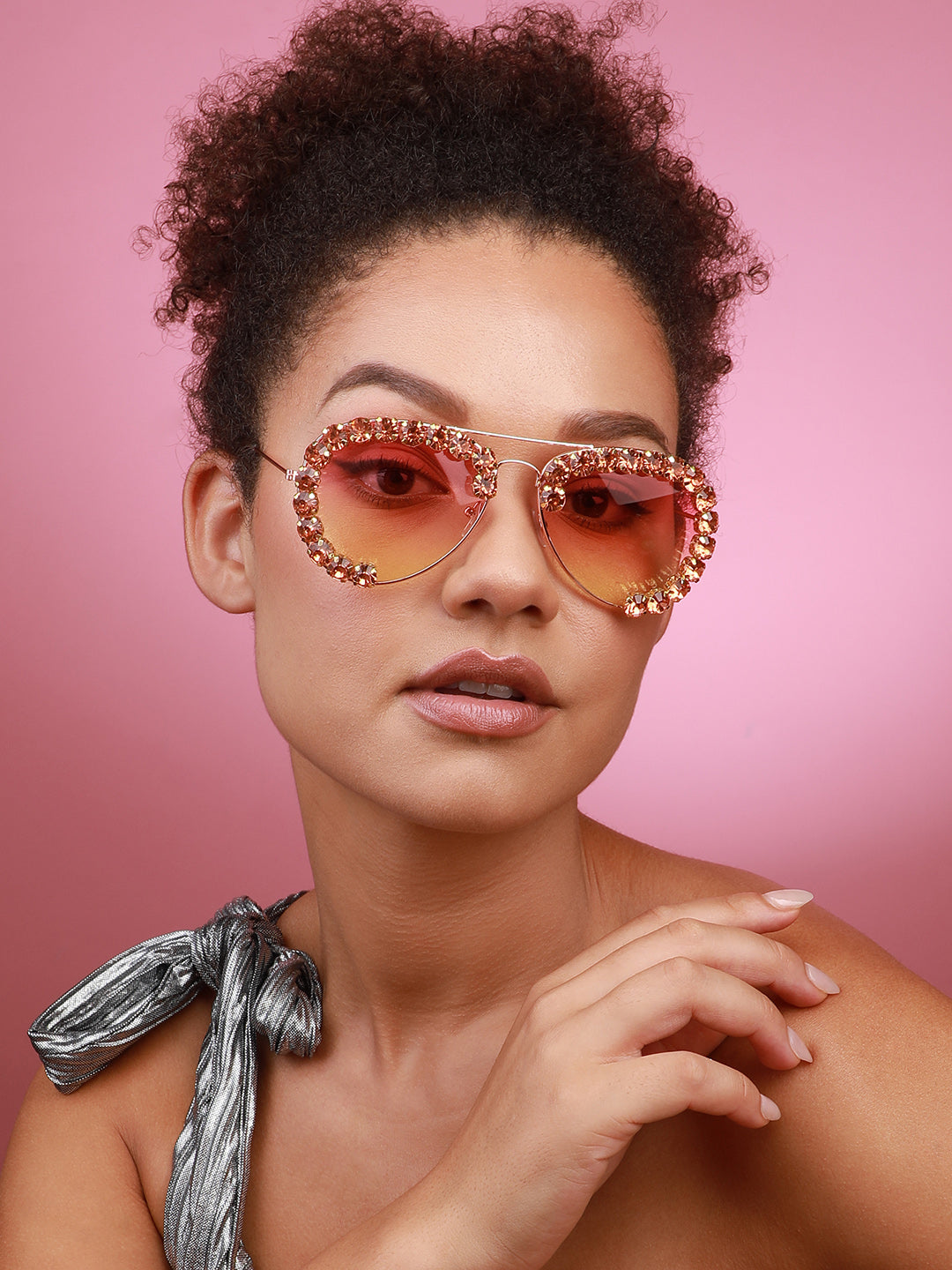 Haute Sauce Stylish Sparkle: Shine Bright With Sunglasses